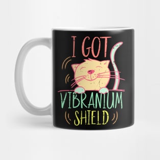 I Got Vibranium Shield Cute Cat Vibrating Mug